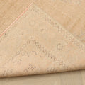Vintage Manisa Turkish Area Rug 5x9 ft — Beige Floral (No. 61571)