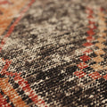 Vintage Malatya Turkish Runner Rug 3x12 ft — Red & Gray Geometric