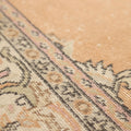 Vintage Isparta Turkish Area Rug 5x8 ft — Orange Floral (No. 61671)