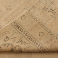 Vintage Manisa Turkish Area Rug 5x7 ft — Beige & Gray Floral