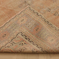 Vintage Manisa Turkish Area Rug 6x9 ft — Pink & Gray Floral