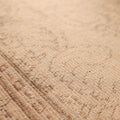 Vintage Manisa Turkish Area Rug 5x8 ft — Brown Floral
