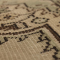 Vintage Manisa Turkish Area Rug 6x8 ft — Beige & Brown Floral (No. 61860)