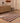 Vintage Urfa Turkish Area Rug 5x7 ft — White & Brown Stripped