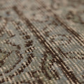Vintage Isparta Turkish Area Rug 5x9 ft — Gray & Blue Overdyed