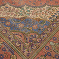 Vintage Southeastern Persian Style Oversize Rug 9x13 ft — Pink & Blue Medallion