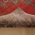 Vintage Southeastern Persian Style Oversize Rug 9x12 ft — Red & Blue Medallion