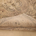 Vintage Southeastern Persian Style Oversize Rug 8x12 ft — Beige & Brown Medallion