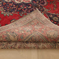 Vintage Southeastern Persian Style Oversize Rug 10x12 ft — Red & Blue Medallion