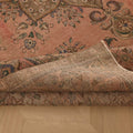 Vintage Southeastern Persian Style Oversize Rug 10x12 ft — Beige & Blue Medallion