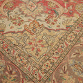 Vintage Southeastern Persian Style Oversize Rug 10x13 ft — Red & Beige Medallion