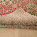 Vintage Southeastern Persian Style Oversize Rug 10x13 ft — Red & Green Medallion