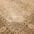 Vintage Southeastern Persian Style Oversize Rug 8x11 ft — Beige & Brown Floral