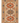 Vintage Muğla Turkish Area Rug 4x6 ft — Beige & Orange Geometric