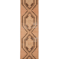 Vintage Malatya Turkish Runner Rug 3x15 ft — Beige & Brown Southwestern