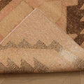 Vintage Malatya Turkish Runner Rug 3x15 ft — Beige & Brown Southwestern