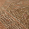 Vintage Nevşehir Turkish Runner Rug 2x6 ft — Brown & Beige Geometric