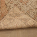 Vintage Niğde Turkish Runner Rug 2x9 ft — Beige & Brown Floral