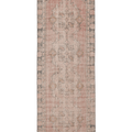 Vintage Niğde Turkish Runner Rug 2x8 ft — Floral