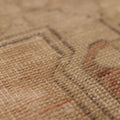 Vintage Nevşehir Turkish Area Rug 3x4 ft — Beige & Brown Distressed