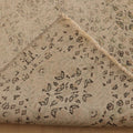 Vintage Manisa Turkish Area Rug 5x8 ft — Beige & Green Floral