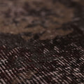 Vintage Isparta Turkish Area Rug 6x8 ft — Gray & Brown Overdyed