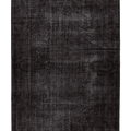 Vintage Isparta Turkish Area Rug 6x8 ft — Gray & Brown Overdyed