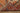 Vintage Muğla Turkish Area Rug 3x5 ft — Orange & Blue Geometric