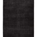 Vintage Isparta Turkish Area Rug 6x9 ft — Gray Overdyed