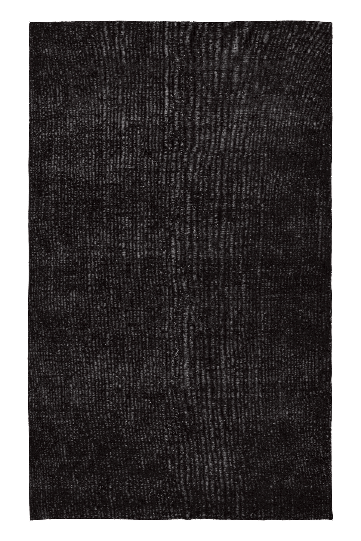 Vintage Isparta Turkish Area Rug 6x9 ft — Gray Overdyed