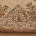 Vintage Isparta Turkish Area Rug 6x10 ft — Beige & Red Floral