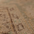 Vintage Isparta Turkish Area Rug 5x9 ft — Orange & Green Floral