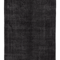 Vintage Isparta Turkish Area Rug 6x10 ft — Gray Overdyed