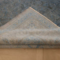 Vintage Southeastern Persian Style Oversize Rug 10x12 ft — Blue & Gray Medallion