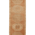 Vintage Malatya Turkish Runner Rug 3x11 ft — Brown & Beige Geometric (No. 62728)
