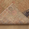Vintage Nevşehir Turkish Runner Rug 3x7 ft — Beige & Brown Distressed (No. 62741)