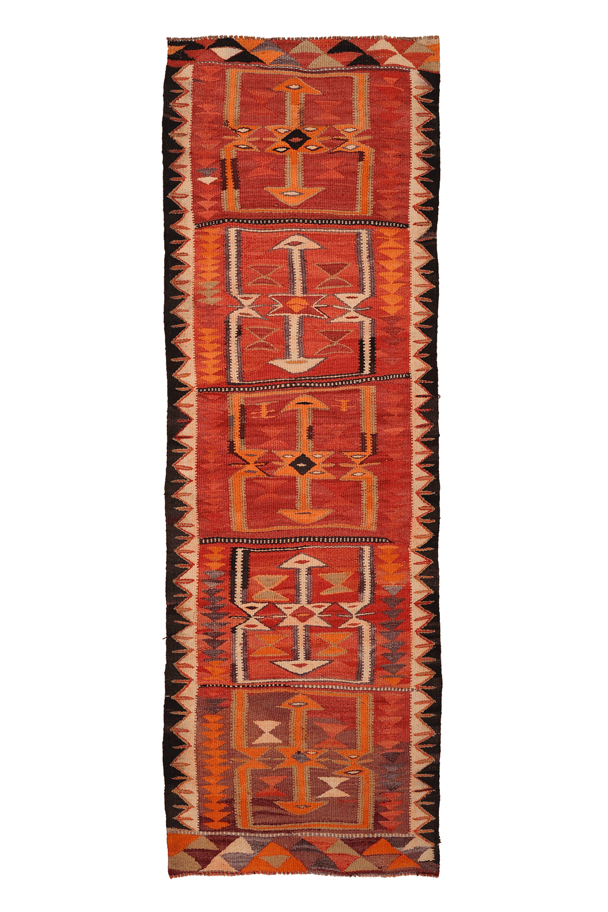 Jamvenar Persian Style Kilim Runner Rug