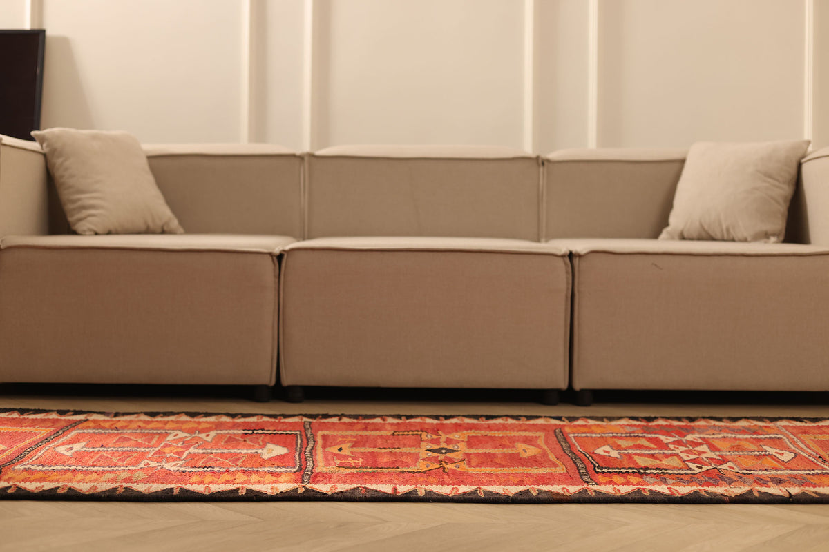 Jamvenar Persian Style Kilim Runner Rug