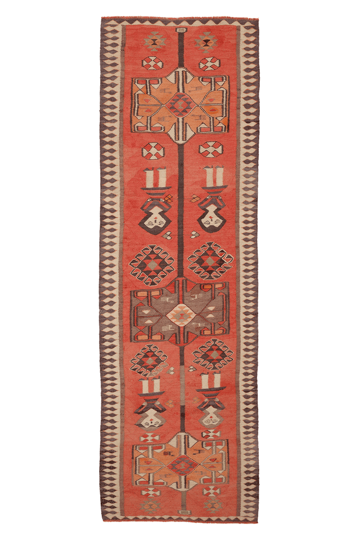 Othunath Persian Style Kilim Runner Rug