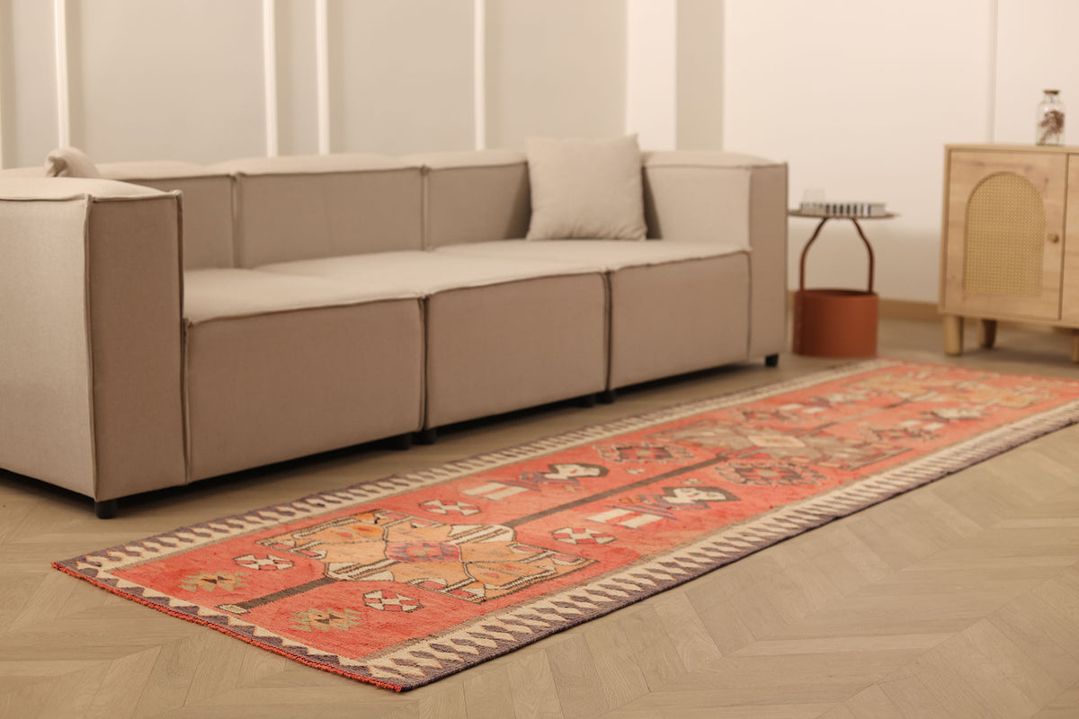 Othunath Persian Style Kilim Runner Rug