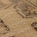 Vintage Manisa Turkish Area Rug 5x7 ft — Beige & Brown Floral