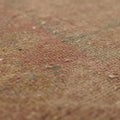 Vintage Malatya Turkish Runner Rug 3x9 ft — Beige & Pink Geometric