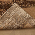 Vintage Malatya Turkish Runner Rug 3x11 ft — Brown & Beige Geometric (No. 62847)