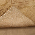 Vintage Malatya Turkish Runner Rug 3x10 ft — Beige & Brown Geometric (No. 62865)