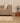 Vintage Malatya Turkish Doormat 3x3 ft — Beige & Brown Geometric (No. 62890)