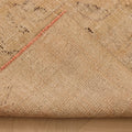 Vintage Manisa Turkish Area Rug 6x9 ft — Beige & Brown Geometric