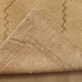Vintage Malatya Turkish Runner Rug 3x12 ft — Beige & Brown Geometric (No. 62960)