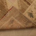 Vintage Malatya Turkish Runner Rug 2x5 ft — Beige Geometric