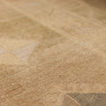 Vintage Malatya Turkish Runner Rug 2x5 ft — Beige Geometric