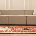 Vintage Southeastern Patchwork Runner Rug 4x13 ft — Brown & Red Geometric